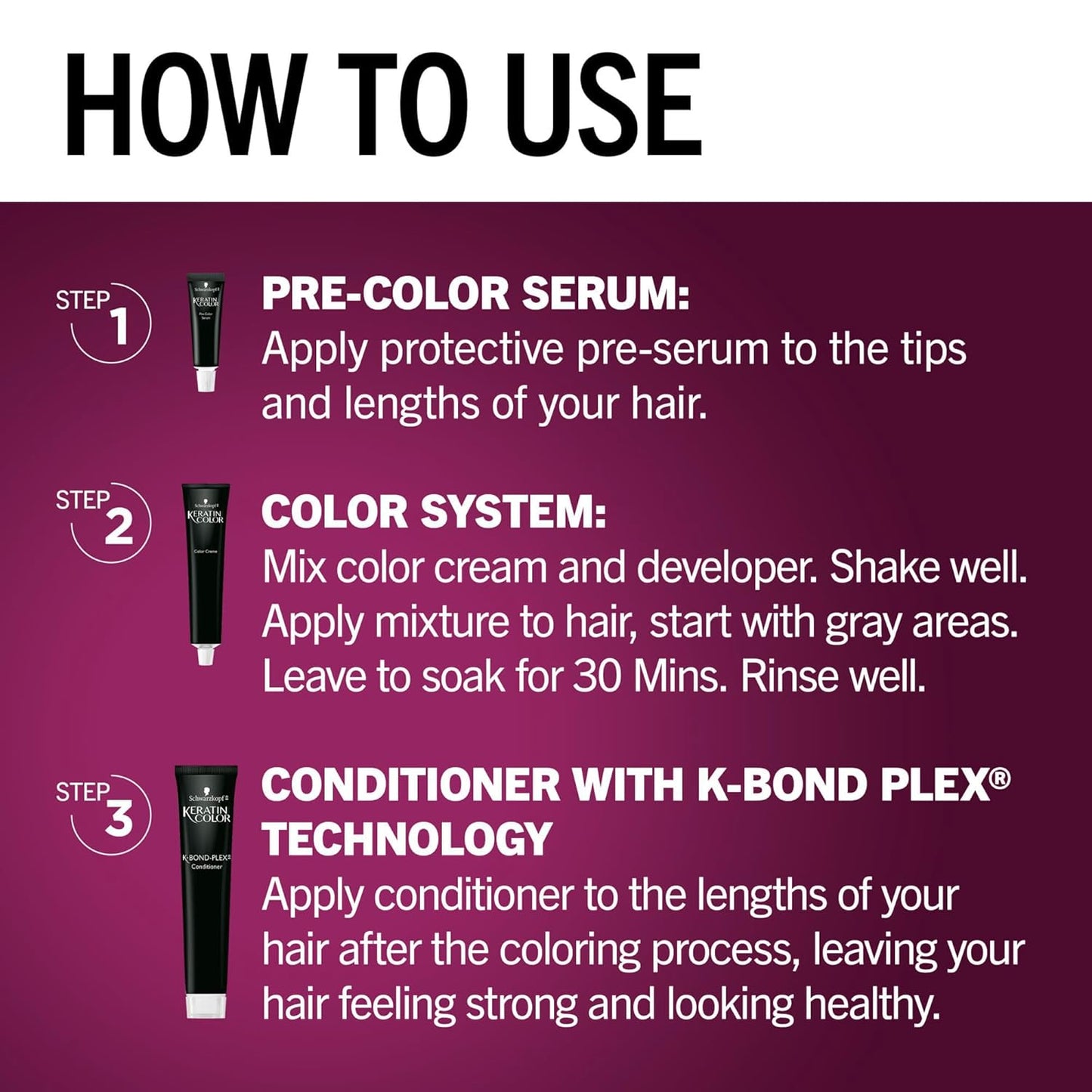 Schwarzkopf Keratin Hair Dye Cream - Rich Caviar Color for 100% Gray Coverage | Professional Quality