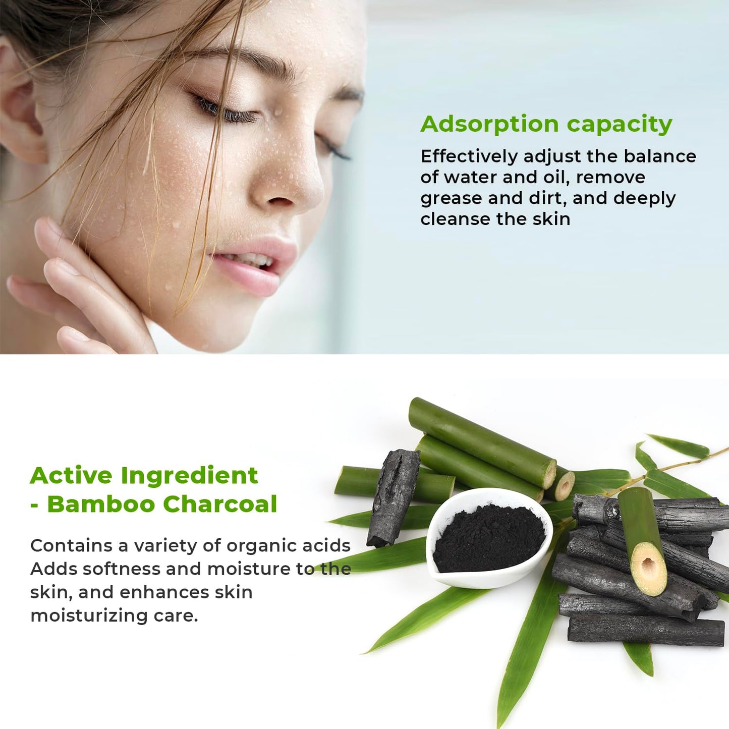 Blooskim Blackhead Remover Mask - Charcoal Peel Off Mask for Oily Skin | Refreshing Botanical Formula, 2.8 fl oz