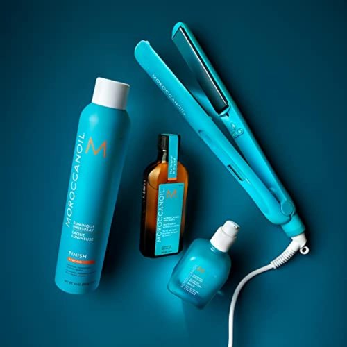 Moroccanoil Titanium Flat Iron - Perfectly Polished Styling Tool for Sleek Hair