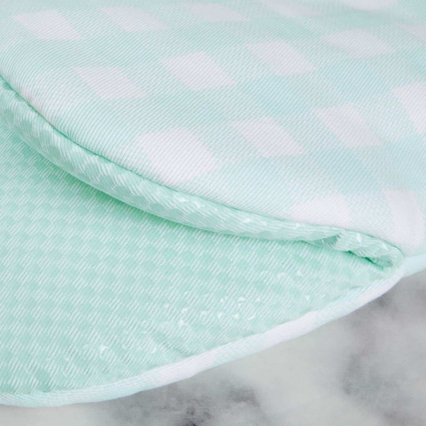 KitchenAid Gingham Mini Oven Mitt 2-Pack Set, Blue Velvet, 5.5"x8"