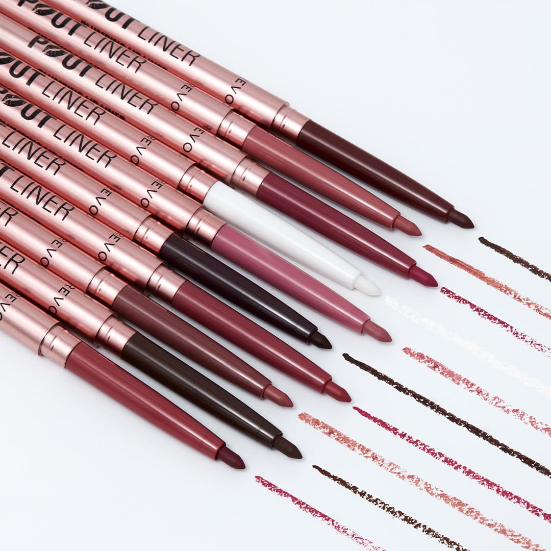 Revolution Beauty, Pout Bomb Plumping Lip Liner, Long Lasting Lip Shaper with Hyaluronic Acid & Vitamin E, Vegan & Cruelty-Free, Cool-Toned Pink