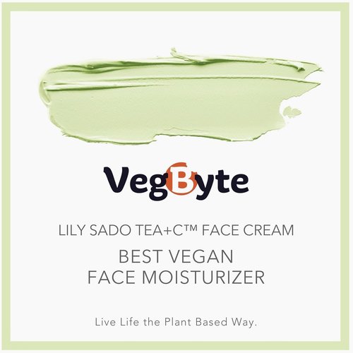 LILY SADO TEA+C™ Green Tea Matcha Moisturizer - Antioxidant Anti-Aging Lotion for Radiant Skin | Hydrates & Firms