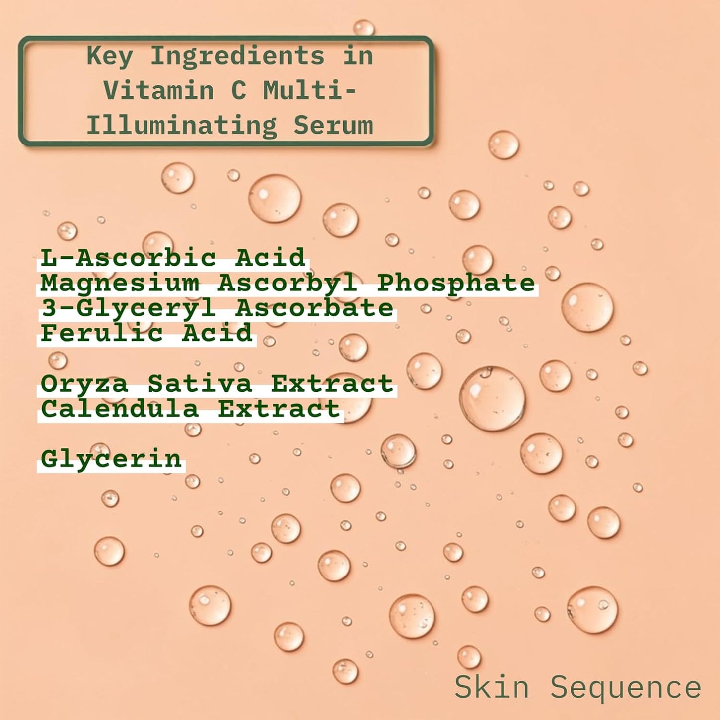 Skiennix Vitamin C Multi-Illuminating Serum - Brightening, Anti-Aging & Hydrating | 1 fl oz