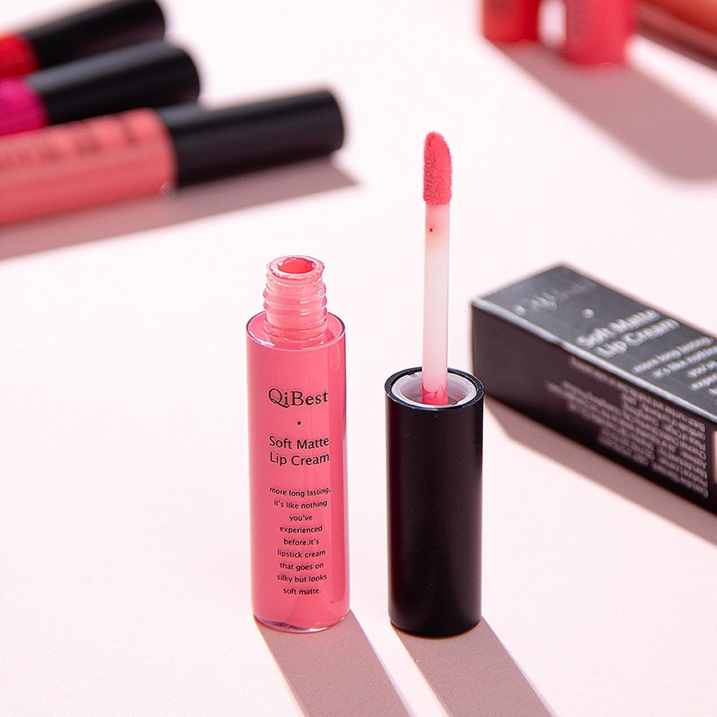 Skiennix Velvet Matte Liquid Lipstick - Long-Lasting Waterproof Formula | Deep Purple 604