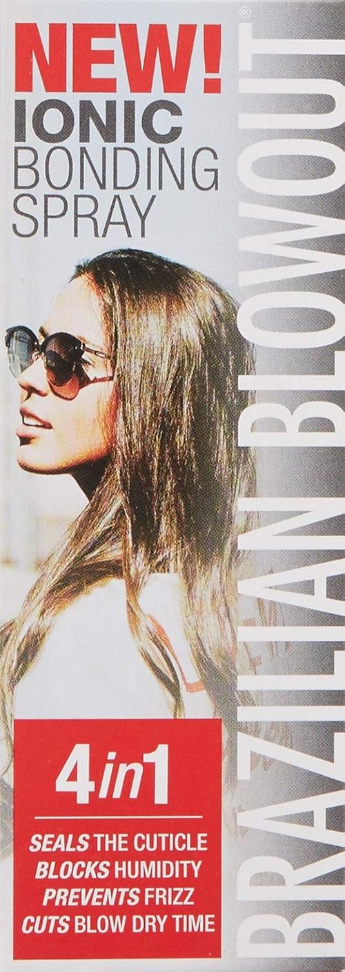 Brazilian Blowout Ionic Bonding Spray - 3.4 Fl Oz | Strengthens and Smooths Hair
