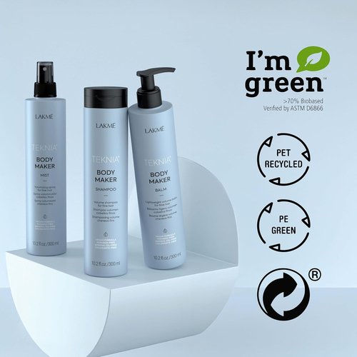 LAKMÉ Teknia Body Maker Shampoo - Volumizing Shampoo for Fine Hair | Boosts Volume & Shine