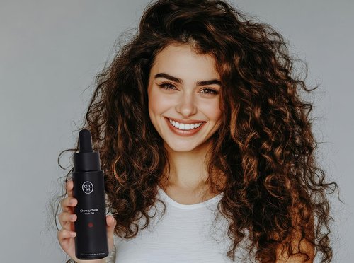 CLM Hair Oil - Moisture & Shine-Inducing Formula for Dewy Silk Finish | 4 oz