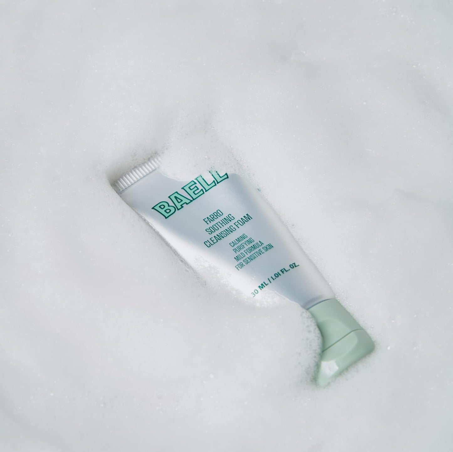 Farro Enzyme Skincare Calming Cleansing Foam - Gentle Anti-Aging Cleanser | 150ml / 5.07oz