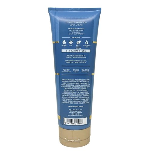 Bath & Body Works Aqua Hour Body Cream & Wash Duo Set | Full Size with Natural Oats Bar Soap