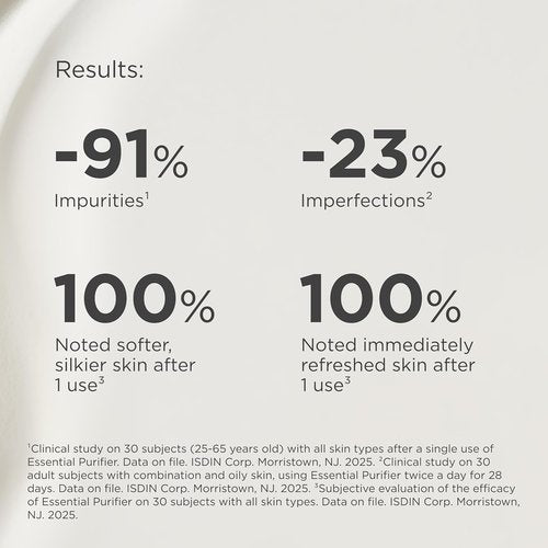 ISDIN Isdinceutics Essential Purifier - Water-Based Foaming Cleanser, Removes 91% of Impurities | 150ml