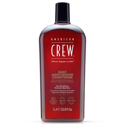 American Crew Conditioner for Men - Daily Moisturizer with Citrus Mint Fragrance | 33.8 Fl Oz