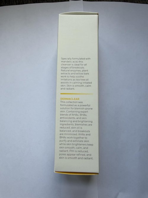 Derma Quest DermaClear Cleanser - Mandelic Acid Formula for Clear Skin | 6oz/177ml