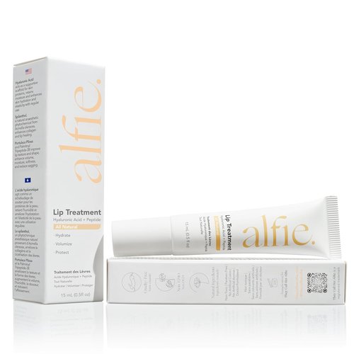 Alfie Hyaluronic Acid Lip Booster - Natural Flavor Lip Plumper & Filler - 15ml | Vegan & Non-Toxic