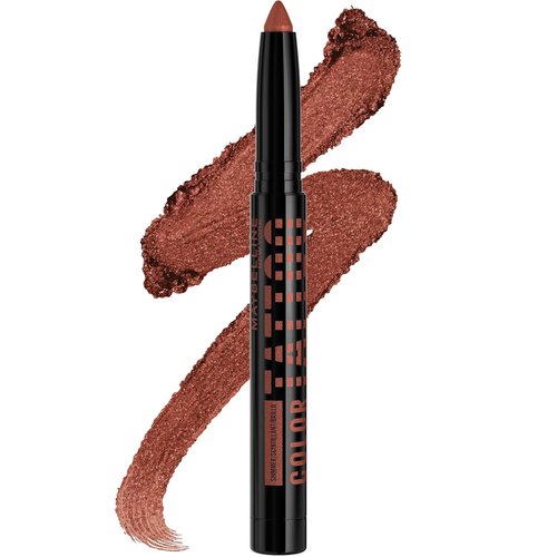 MAYBELLINE Color Tattoo Eye Shadow Stix - Longwear 24HR Multi-Use Stick in I Am Spicy (Copper Rose Shimmer)