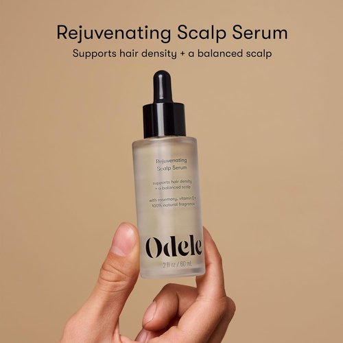 Odele Rejuvenating Scalp Serum - Rosemary & Vitamin E for Hair Density | 2 Fl Oz, All Hair Types
