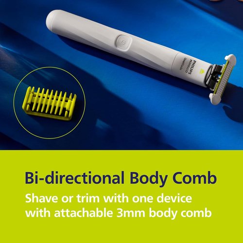 Philips Norelco OneBlade Intimate Body Groomer - SkinProtect Replacement Blades 2-Pack | QP1924/70 & QP229/80