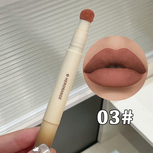 Pro Twist Velvet Matte Lip Pen Set - 6 Waterproof Kiss-Proof Shades | Peachy Nude for Fall & Winter