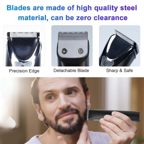 **WHAL Stainless Steel Replacement Blade - 30mm Detachable for All-in-One Lithium Ion Trimmer**