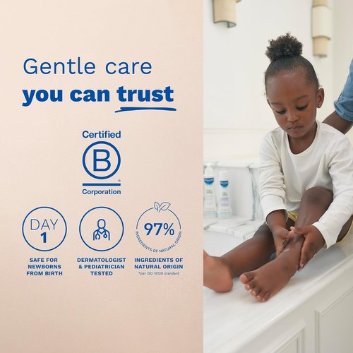 Mustela Hydra Bebe Body Lotion - Daily Moisturizing Lotion with Natural Avocado, Jojoba & Sunflower Oil | Multiple Sizes Available