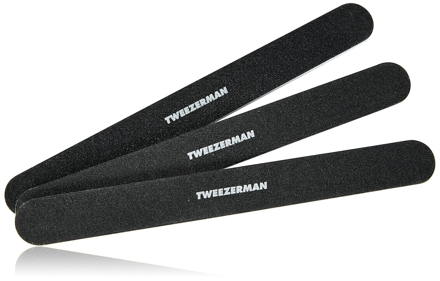 Tweezerman Professional Nail Files - Durable & Precision Tools | Pack of 3