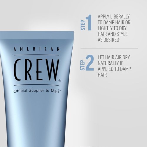 American Crew Fiber Cream - Medium Hold Hair Styling Cream with Natural Shine | 3.3 Fl Oz