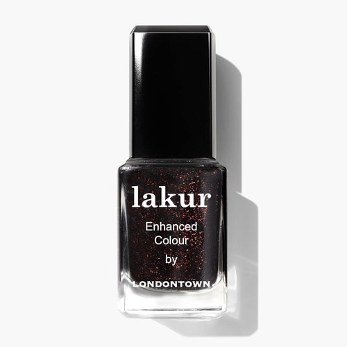 LONDONTOWN Lakur Nail Polish - Long-Lasting, Streak-Free Nude & Brown Shades | 21+ Free Non-Toxic Vegan Formula, 0.4 Fl Oz - Around the Fireplace