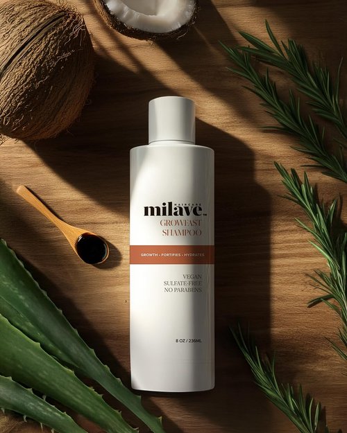 Growfast Shampoo - Strengthens Hair & Combats Hair Loss with Procapil™ | Vegan, Sulfate-Free, 8 fl. oz.