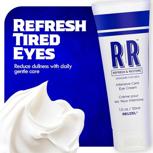 Reuzel Intensive Eye Care Cream - Brightens Eyes & Reduces Dark Circles | Lightweight, Hydrating, 1 oz