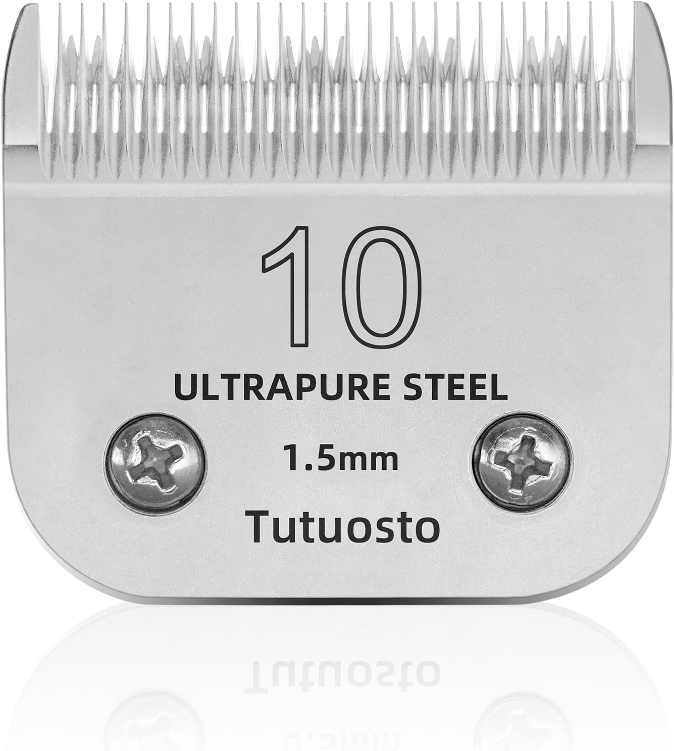 Andis 10# Clipper Blades - Detachable Pet Grooming Replacement Blades for Dog Clippers | Compatible with Wahl & Oster