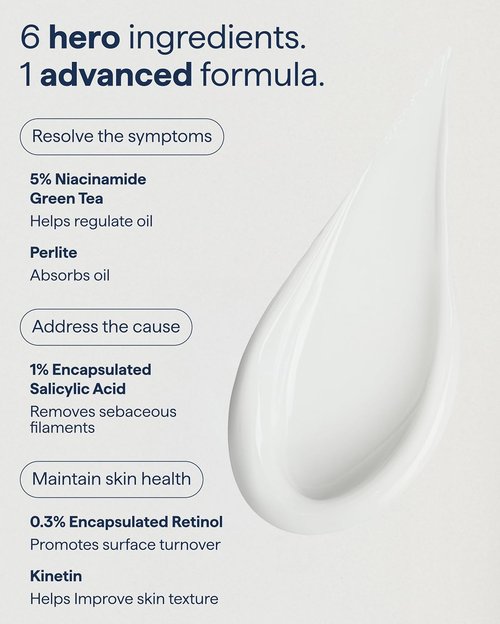 Dr. Shah Pore Refining Serum - Advanced Large Pore Minimizer with Retinol & BHA | Targets Texture & Blackheads