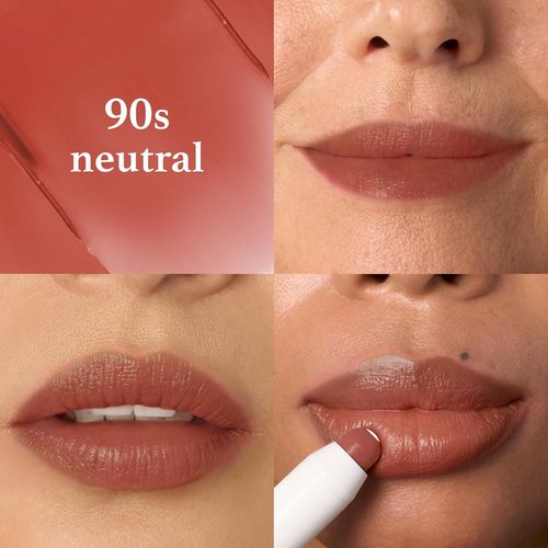 Julep Lip Balm Tint - Hydrating 90's Neutral Color with Vitamin E | Vegan & Cruelty-Free Natural Gloss Finish