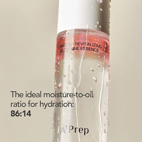 A'Prep Camellia Revitalizing Glow Essence - Hydrating Facial Spray Serum with Niacinamide & Hyaluronic Acid | 80ml