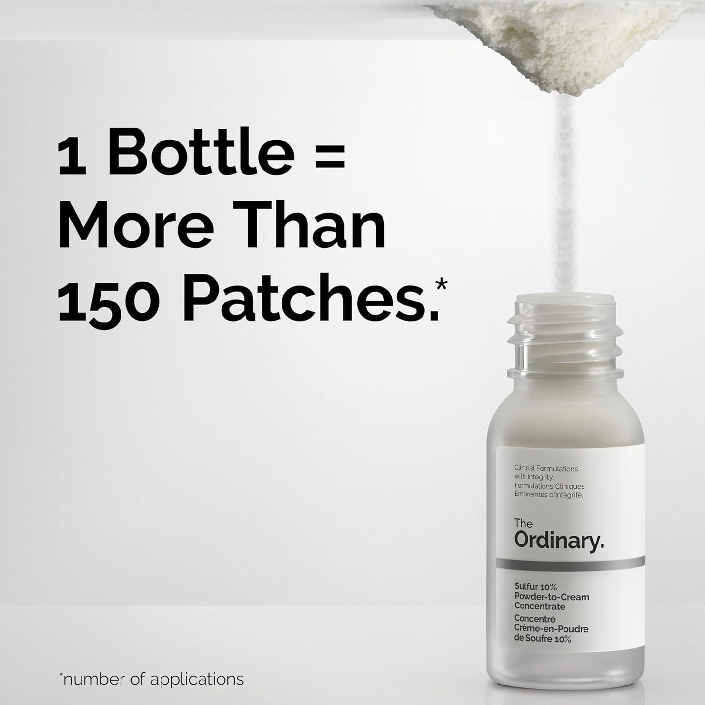 The Ordinary Sulfur 10% Acne Spot Treatment - Reduces Pimple Size & Redness | 0.18 Oz
