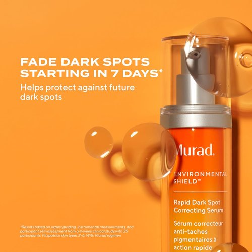 Murad Rapid Dark Spot Correcting Serum - Advanced Anti-Aging Formula with Resorcinol & Glycolic Acid - 1 Fl Oz