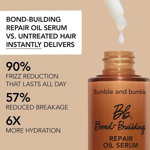 Bumble and bumble. Bond-Building Oil Serum Set - Strengthens & Repairs Damaged Hair | For Curly, Wavy, Straight Types