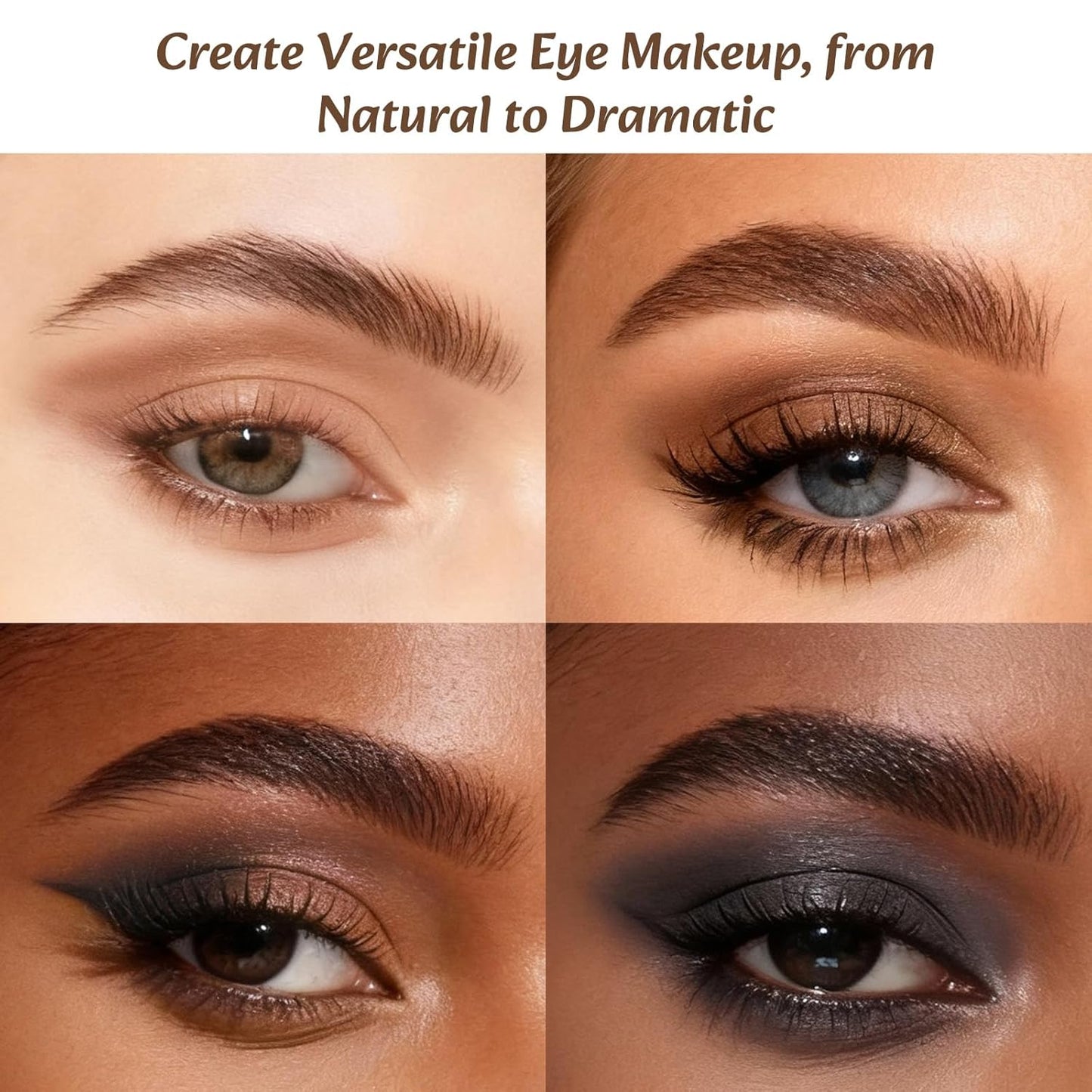 Skiennix Neutral Nude Matte Mini Eyeshadow Palette - 6 Highly Pigmented Shades for Travel | Long-Lasting Vegan Formula