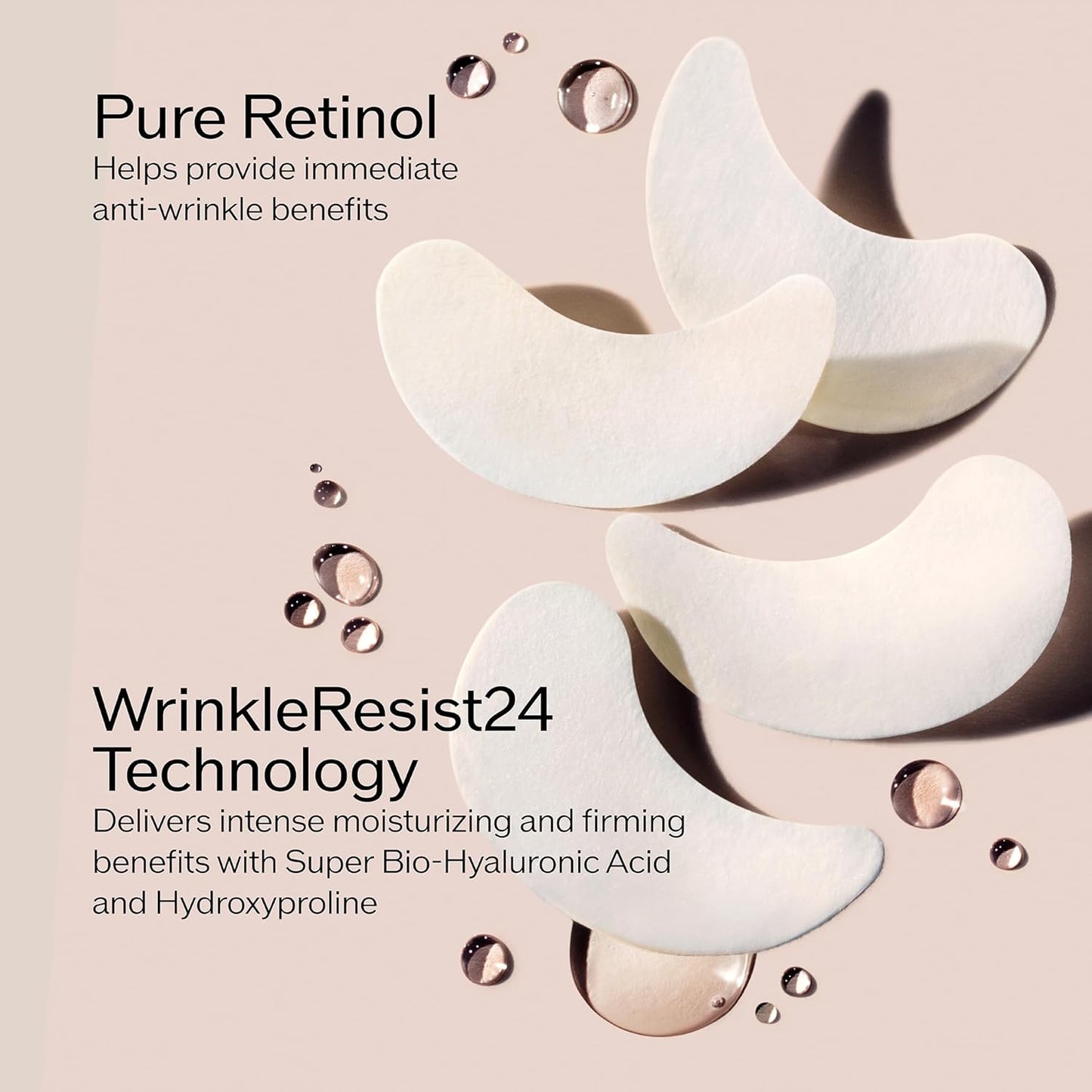 Shiseido Benefiance WrinkleResist24 Eye Mask - Pure Retinol Smoothing Treatment | 12 Sets for Quick Wrinkle Reduction