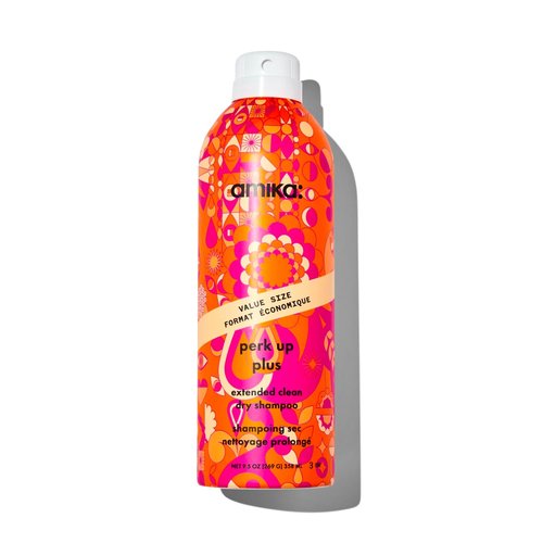 Amika Perk Up Plus Extended Clean Dry Shampoo - Lightweight & Buildable Formula | Invisible Finish for All Hair Types