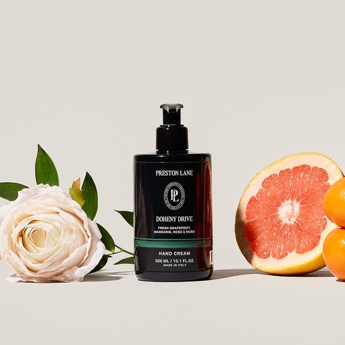 Preston Lane Luxury Hand Cream - Doheny Drive Scent | Hydrating Formula with Tea Tree, Lavender & Lemon Oils