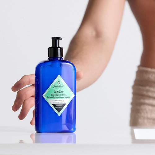 Jack Black Jackzen Renewing Body Lotion - Hydrating Formula for Smooth Skin | 8 Oz