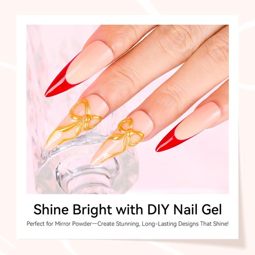 Makartt 3D Gel Nail Art, Sculpting Gel Glue for Drawing, Molding, Sculpture, Gems and Decoration, No Wipe Clear Gel Polish for DIY Nail Designs, 15g