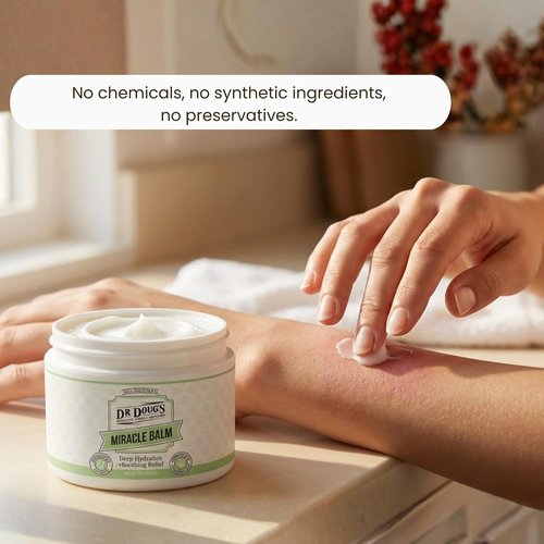 Dr. Doug's Miracle Balm - Hydrating, All-Natural Skin Care for Dry, Itchy Skin | Organic & Cruelty-Free Formula