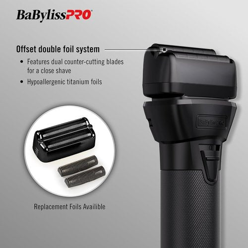 FXONE Double Foil Stick Shaver - Interchangeable Battery for Effortless Grooming