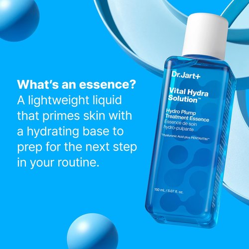 Dr.Jart+ Vital Hydra Solution Hydro Plump Treatment - Korean Essence with Hyaluronic Acid for Glass Skin | 5.07 Fl Oz