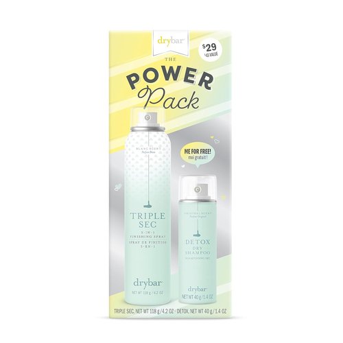 Drybar The Power Pack Kit - Ultimate Hair Care Set for Gorgeous, Healthy Locks
