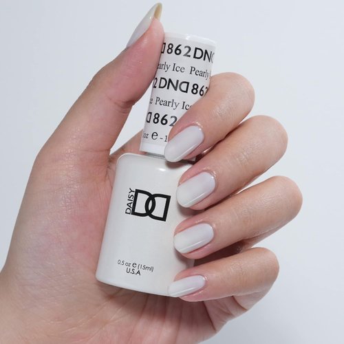 DND Gel Polish Set - Sheer Collection | UV/LED Gel Polish & Air Dry Nail Lacquer Duo, 0.5 Fl Oz Each