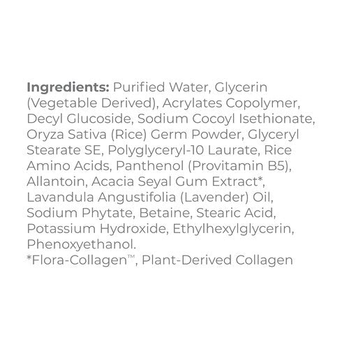 Derma E Gentle Jelly Cleanser - Advanced Peptides & Vegan Flora-Collagen for Brightening & Hydration | 4 Oz