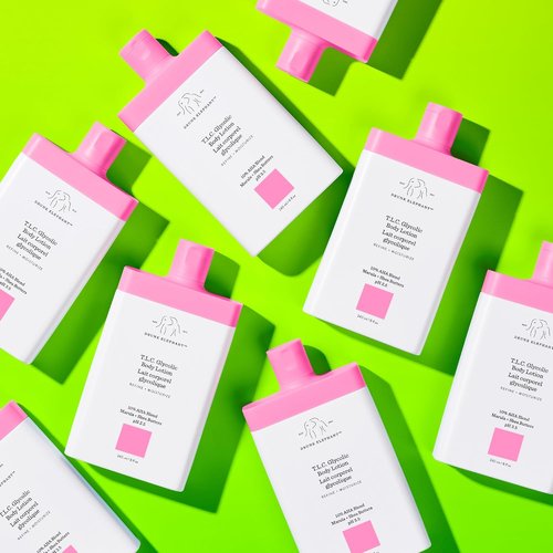 Drunk Elephant T.L.C. Glycolic Body Lotion - 10% Exfoliating AHA - Lightweight 240 ml/8 fl oz - Clean & Cruelty-Free