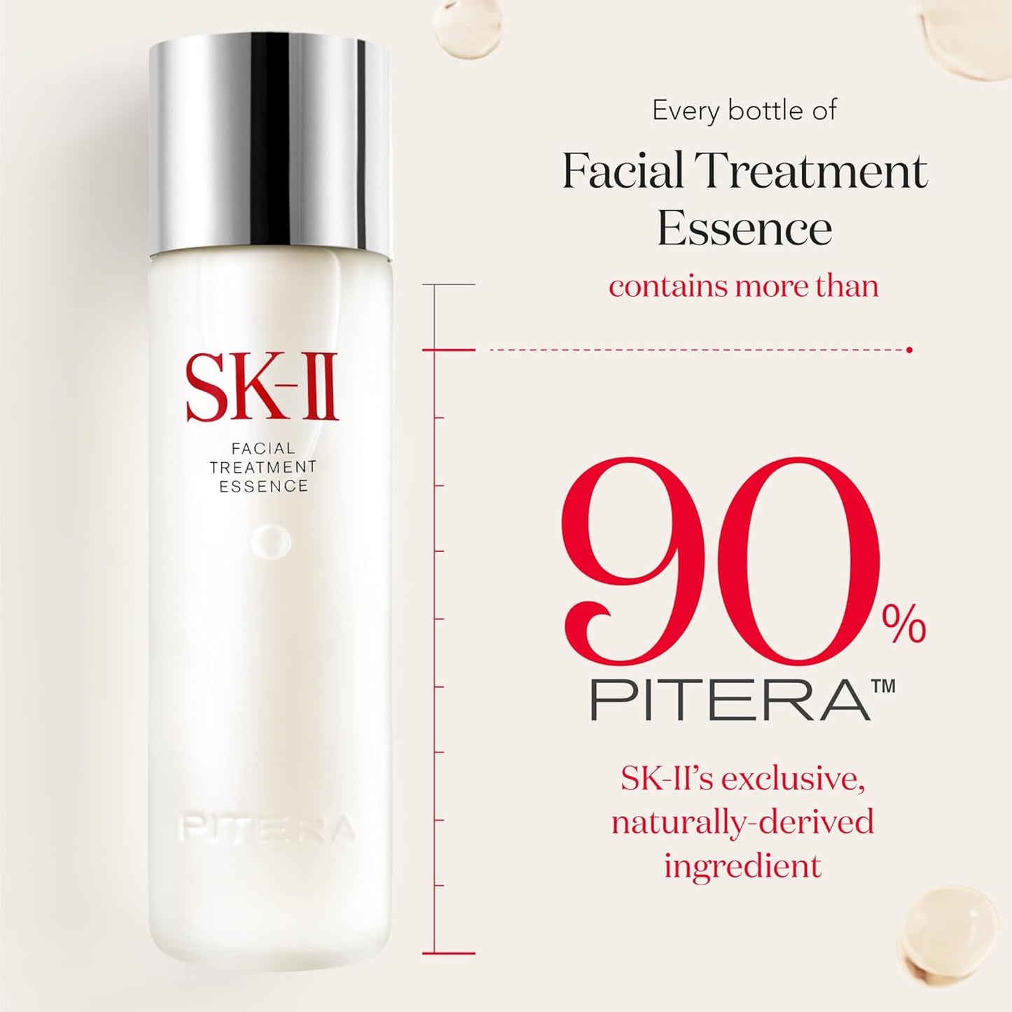SK-II Facial Treatment Essence - Anti-Aging Skincare to Reduce Fine Lines & Improve Texture - 5 oz