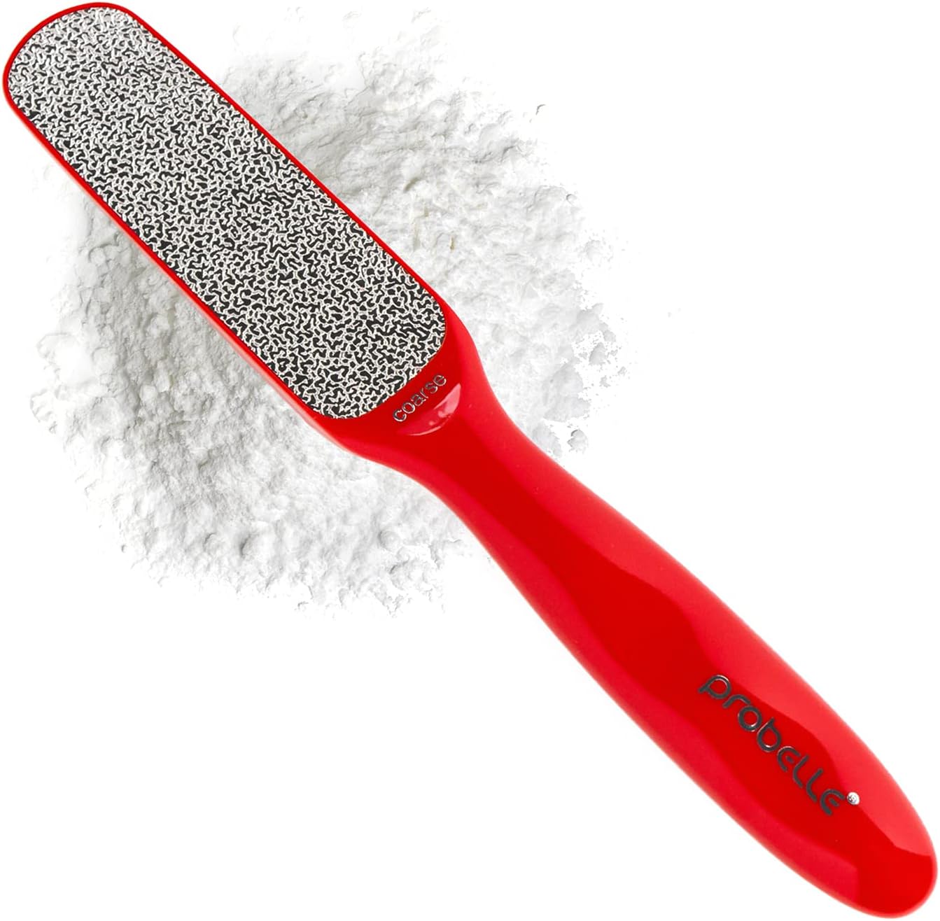 Probelle Double Sided Multidirectional Nickel Foot File Callus Remover - Immediately Reduces calluses and Corns to Powder for Instant Results, Safe Tool (Dark Grey)